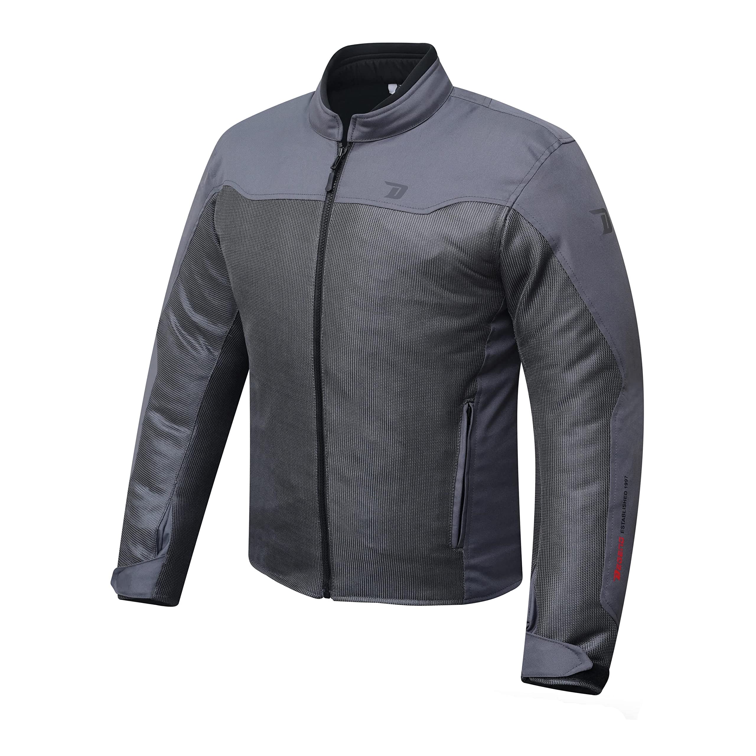 Smart Man | Giacca da Moto Estiva Resistente al Calore con Protezioni Rimovibili | Approvata