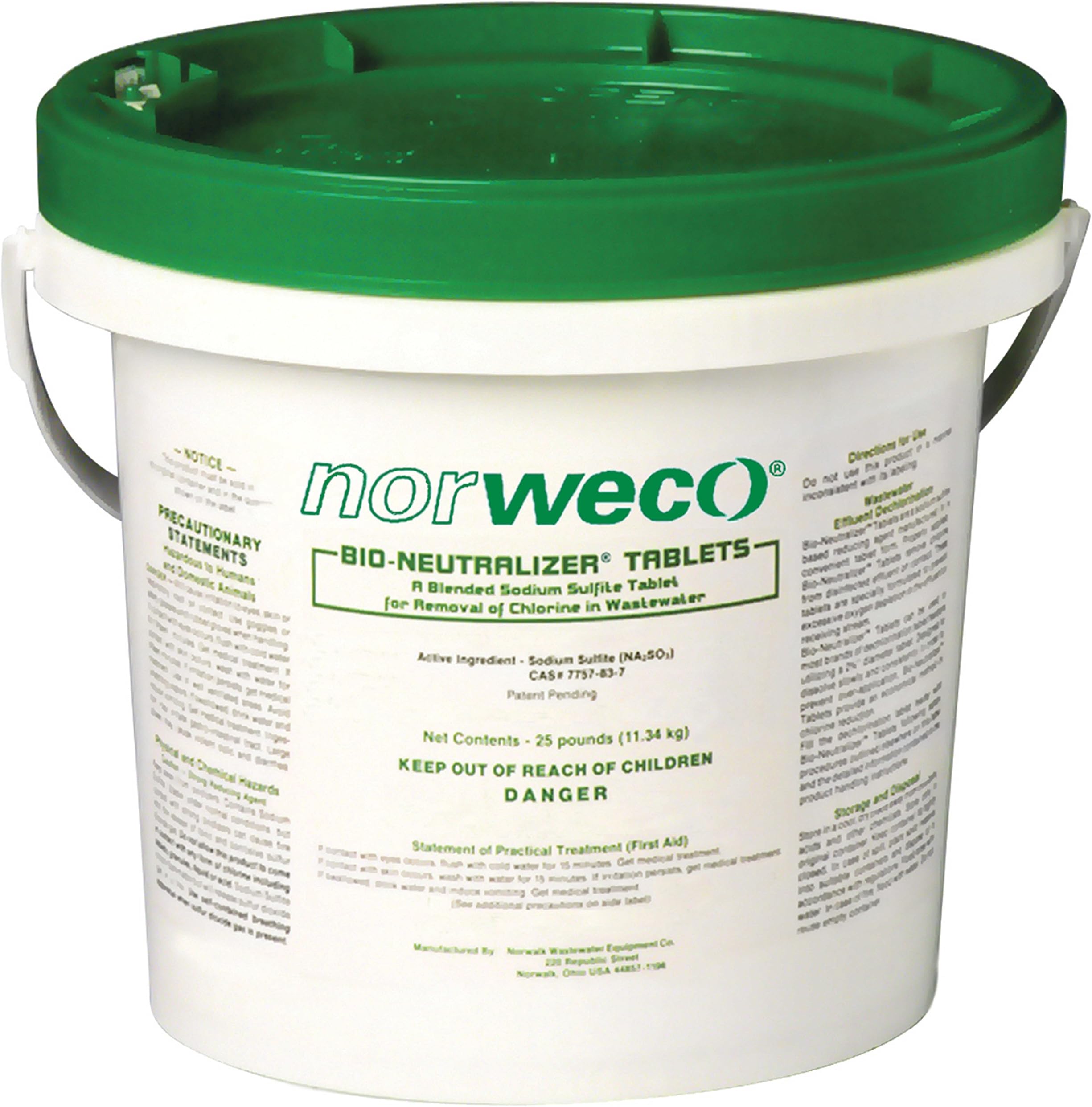 Norweco 25lb. Bio-Neutralizer Dechlorination Tablets