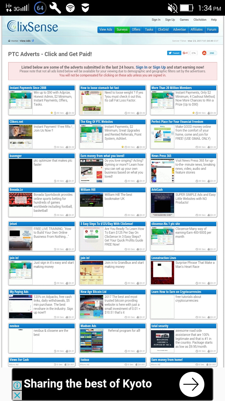 Clixsense.com - App on Amazon Appstore