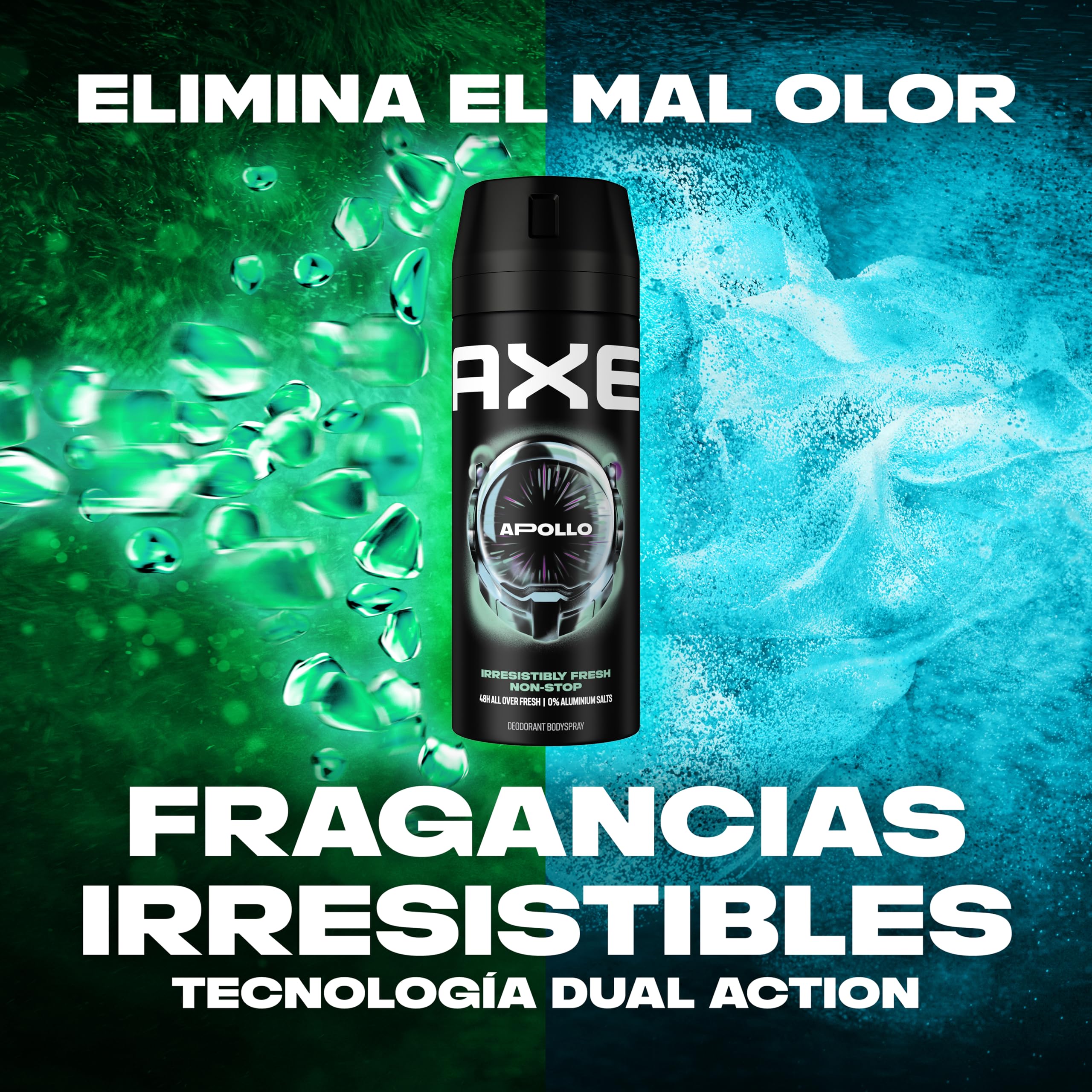 Axe Desodorante Bodyspray Apollo Pack Ahorro 150ml x2