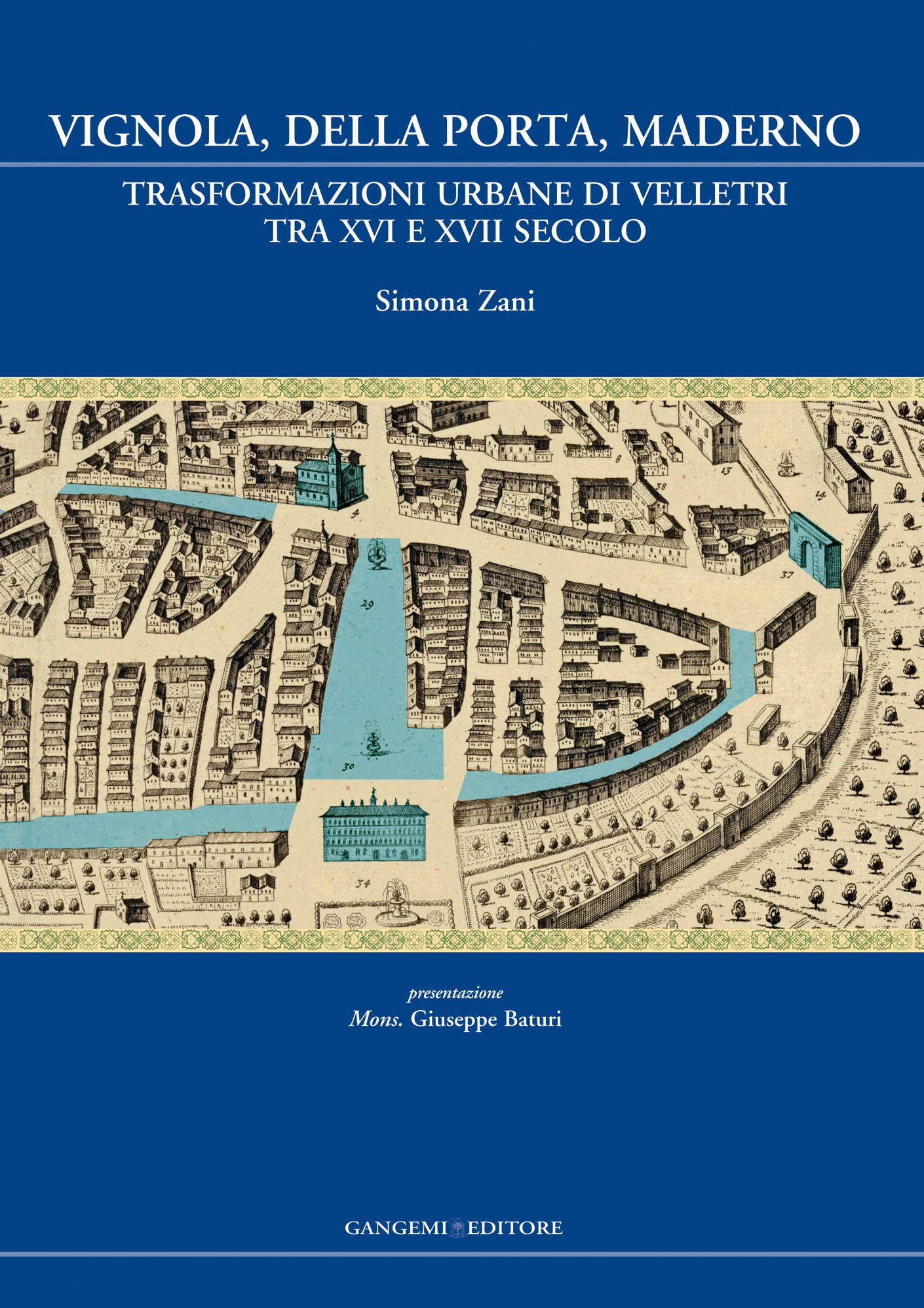 Architecture de Velletri par Vignola beau livre italien