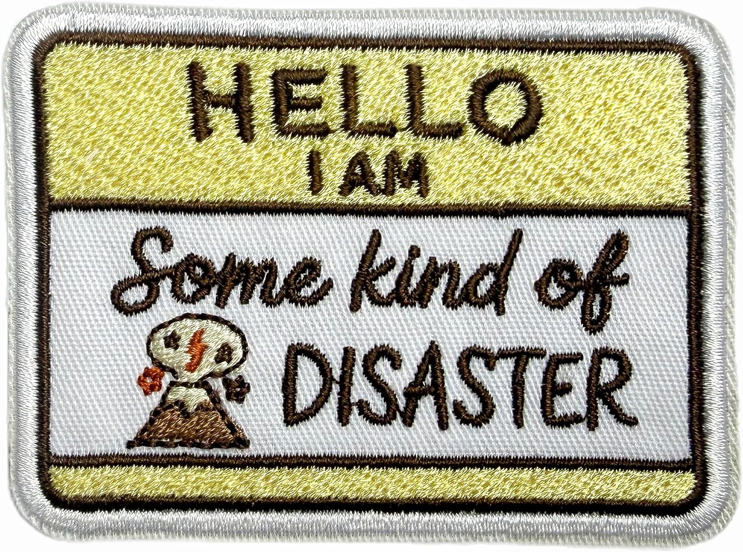 System Loop Amazon Amazon.com: GNAART I Am Some Kind of Disaster Patch 3 Inches Funny ...