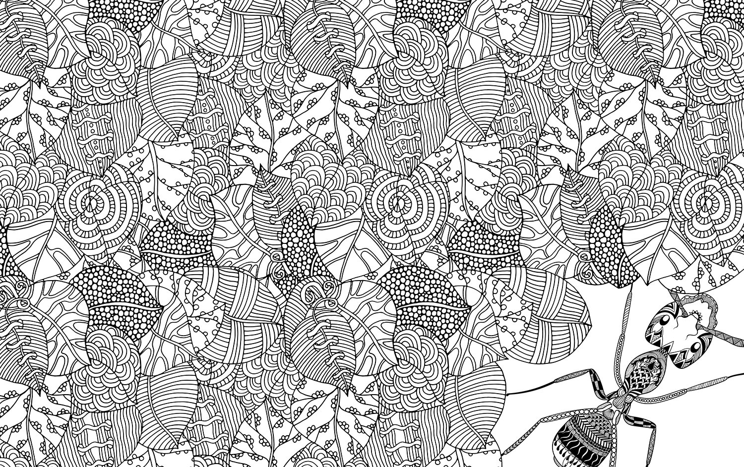 Coloring for Creativity Adult Coloring Book: Release Your Imagination Through Coloring
