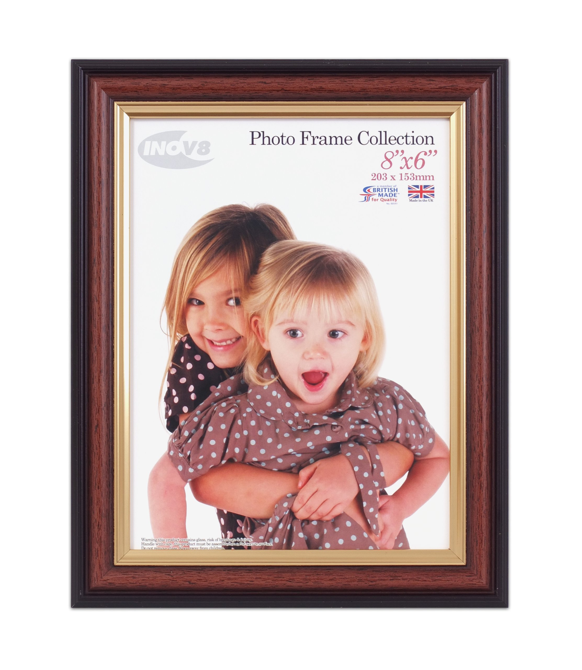 Inov8 Framing PFES-MAGY-86 Frames, Mahogany, 8x6 inch