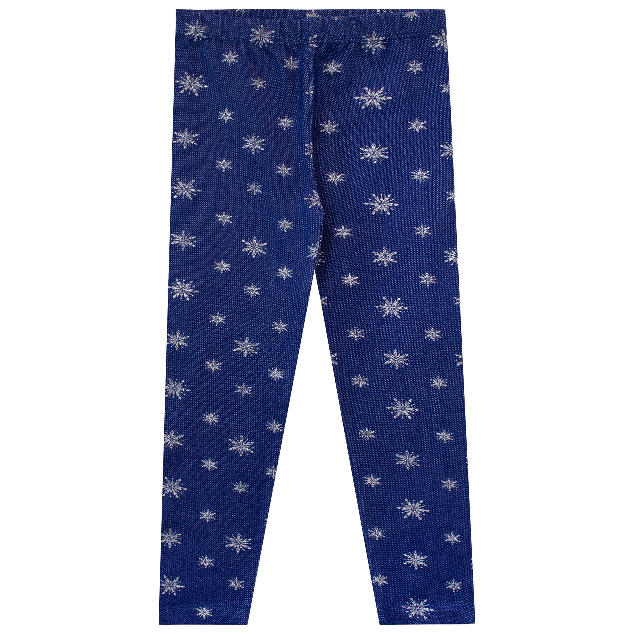 Disney Dziewczęce Kraina Lodu Zestaw Top i Legginsy