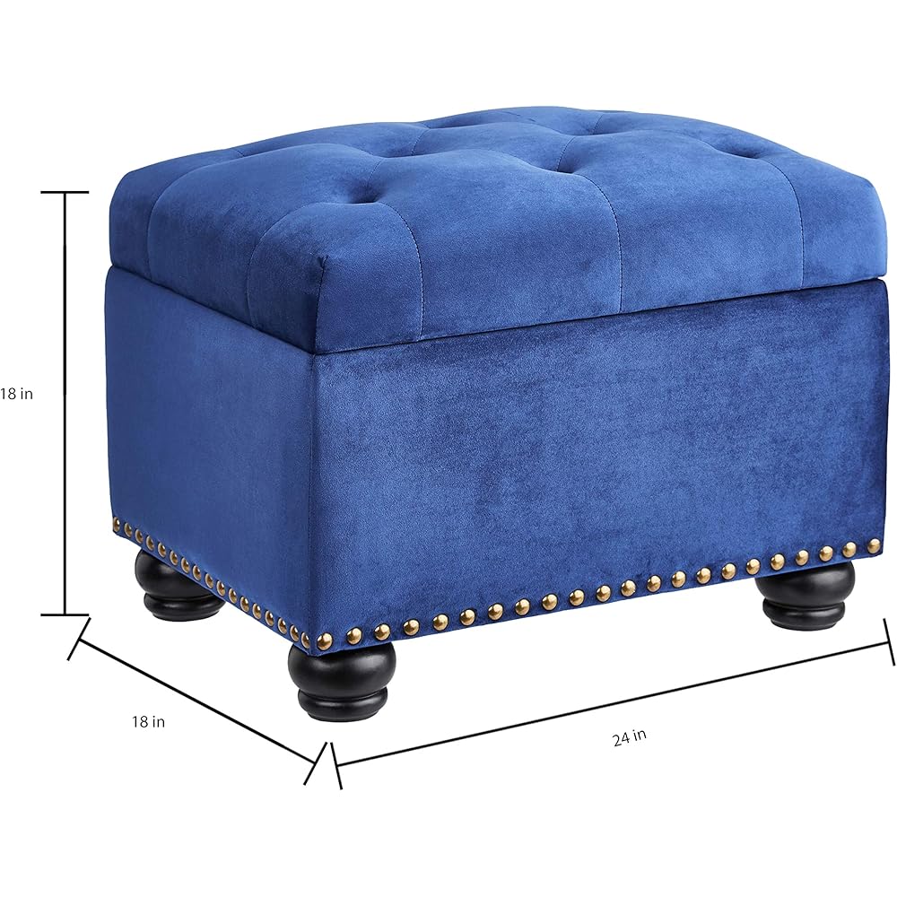 Frist Hill - Otomana para almacenamiento de tufting profundo: Amazon.es