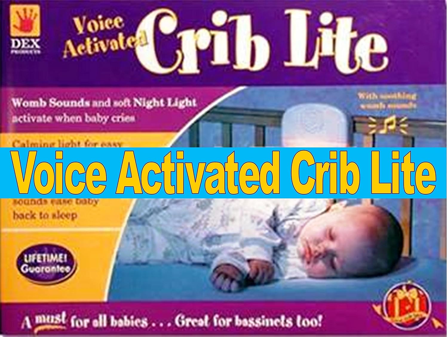 Dex Products Voice Activated Crib Light (Discontinued by