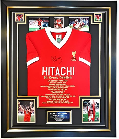 Kenny dalglish signed shirt Clearance