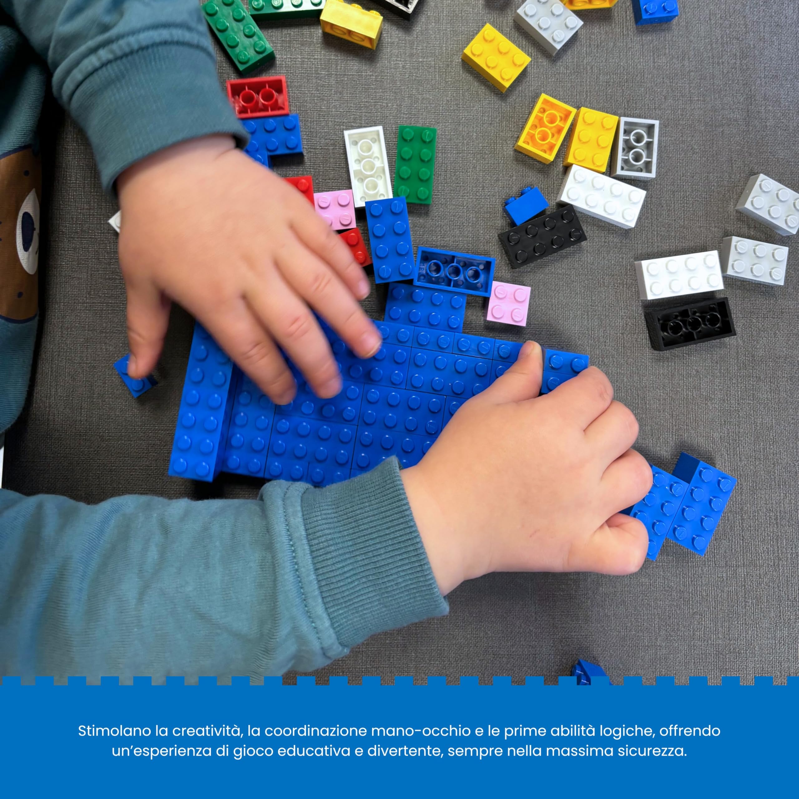 Kit Pixie Mix 650 pcs – Pezzi da Costruzione per Bambini e Adulti (Bianco, Nero, Giallo, Rosso e Rosa)