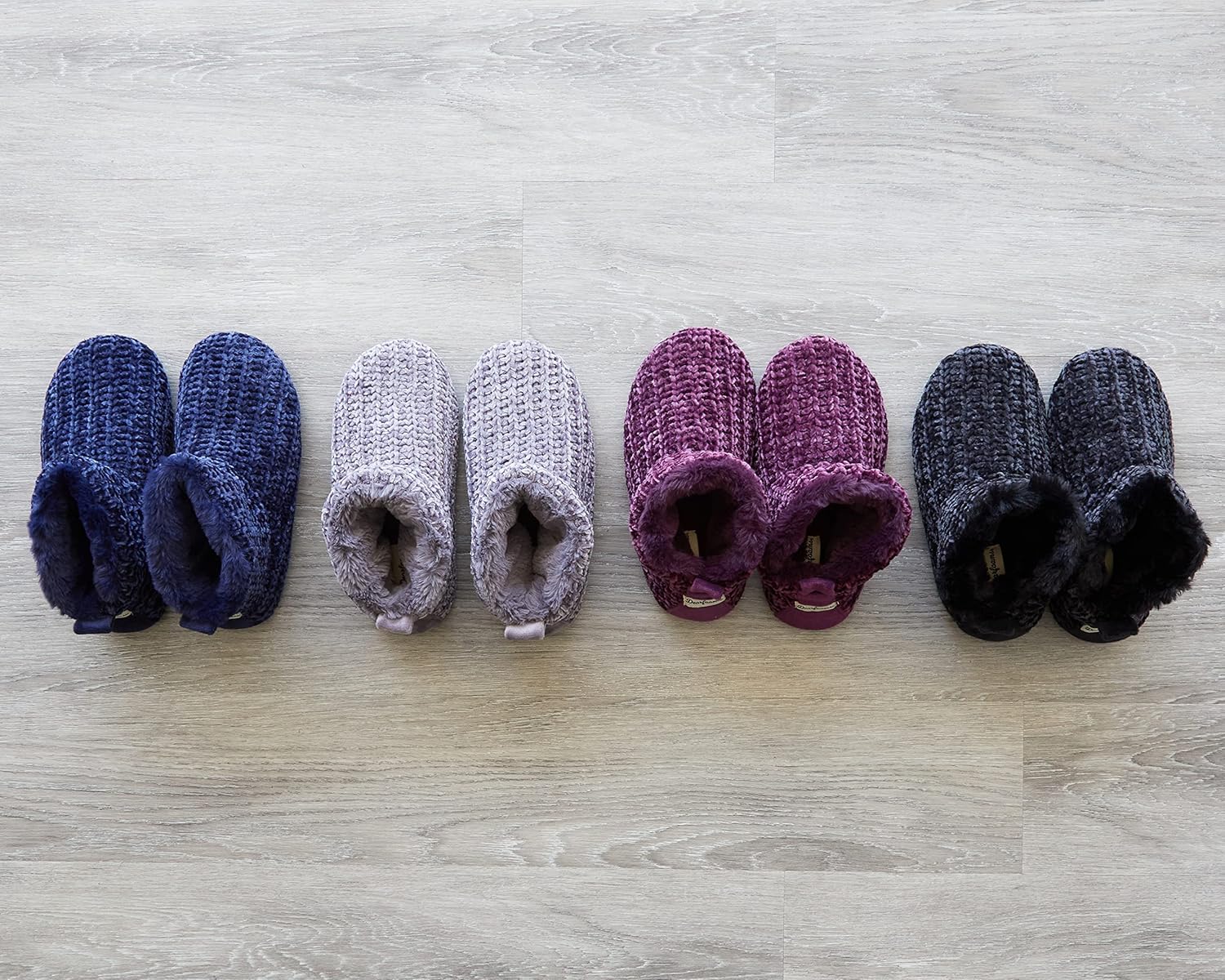 Dearfoams Women's Chenille Bootie Slipper - Image 2