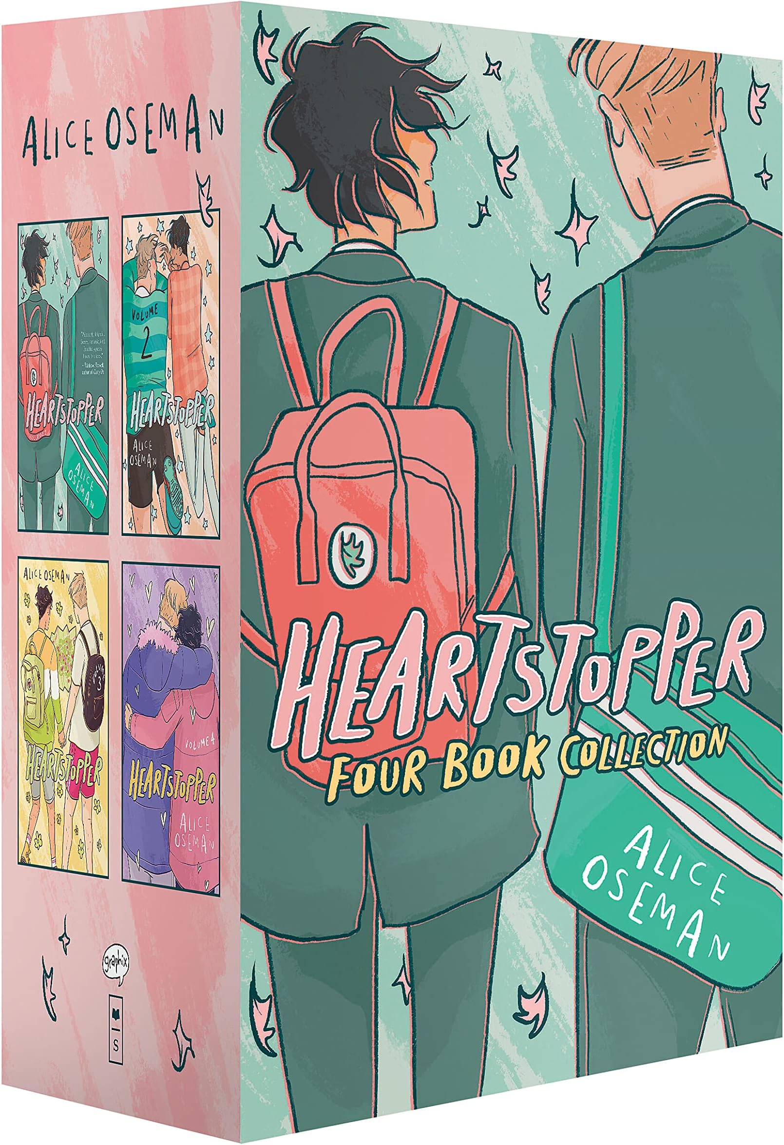 Heartstopper #1-4 Box Set