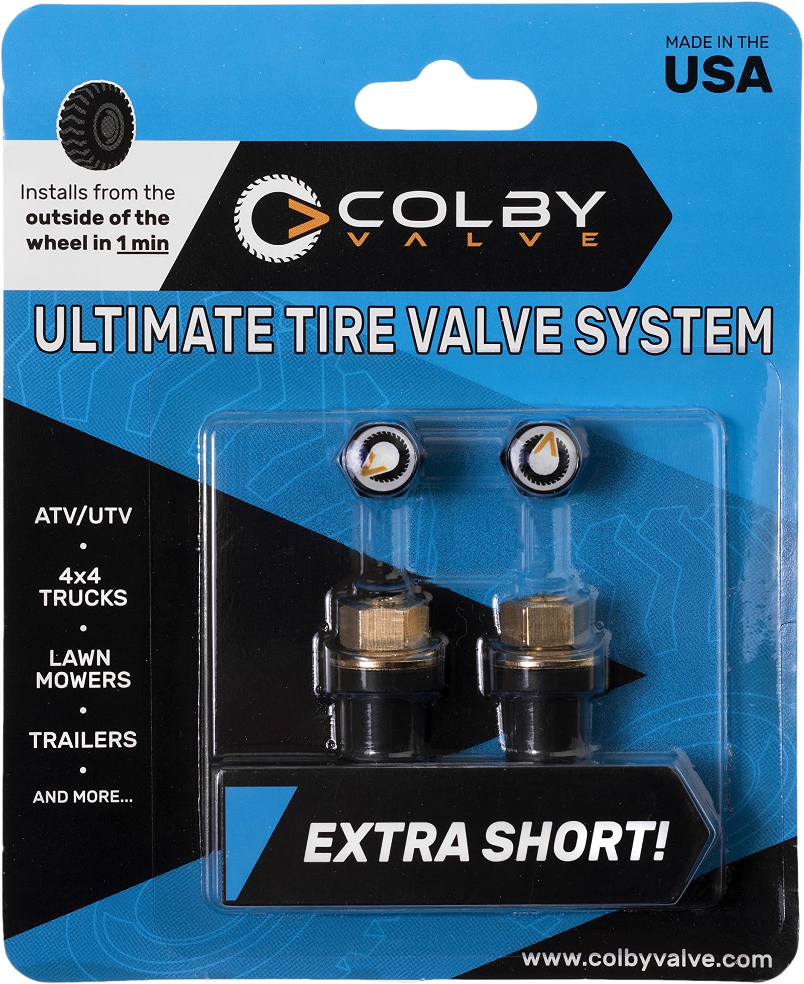 Colby Valve Emergency Valve Stem Replacement (Red) Automotive