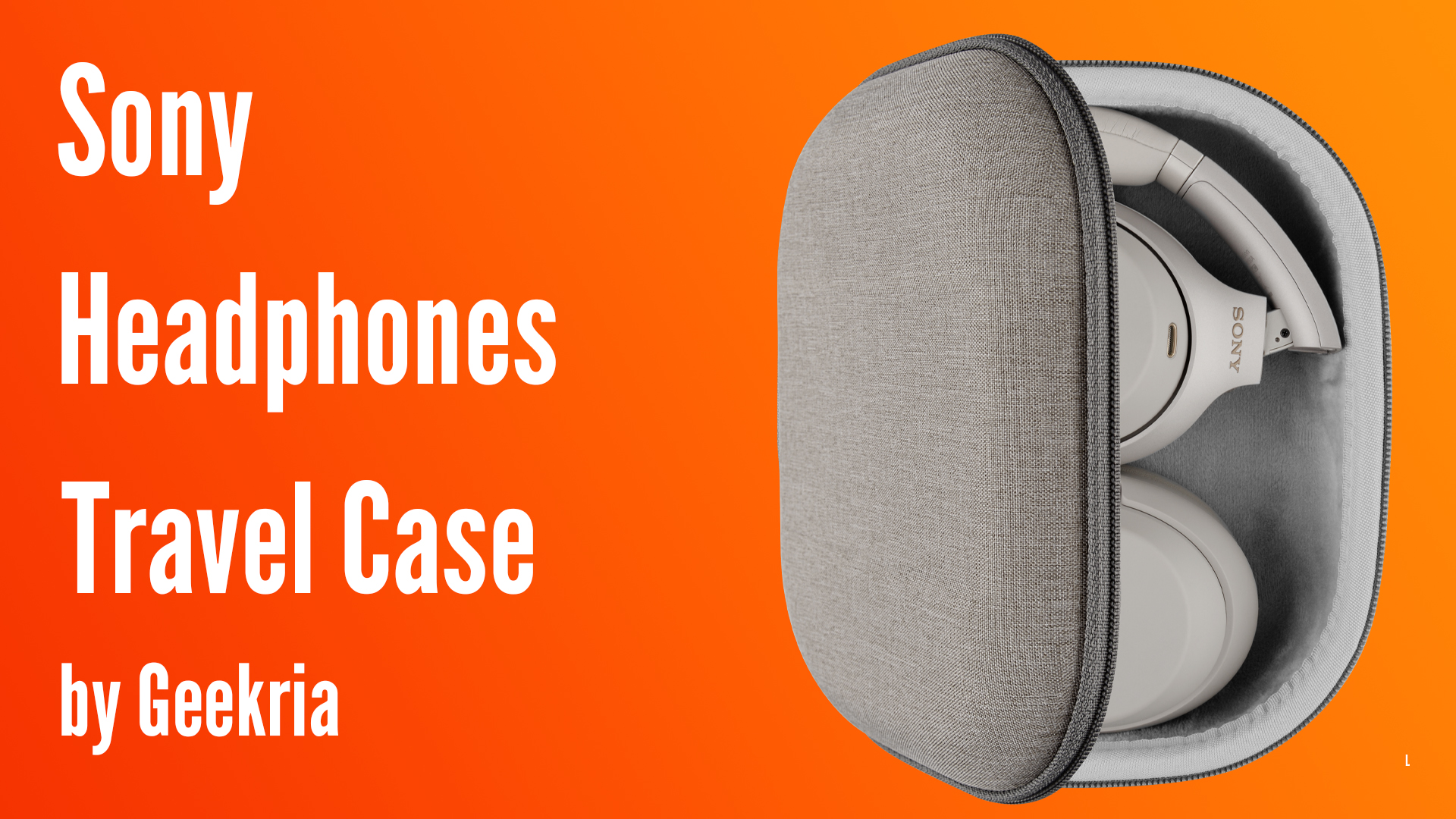 Geekria Shield Headphones Case Compatible With Sony WH-1000XM4, WH - View #13