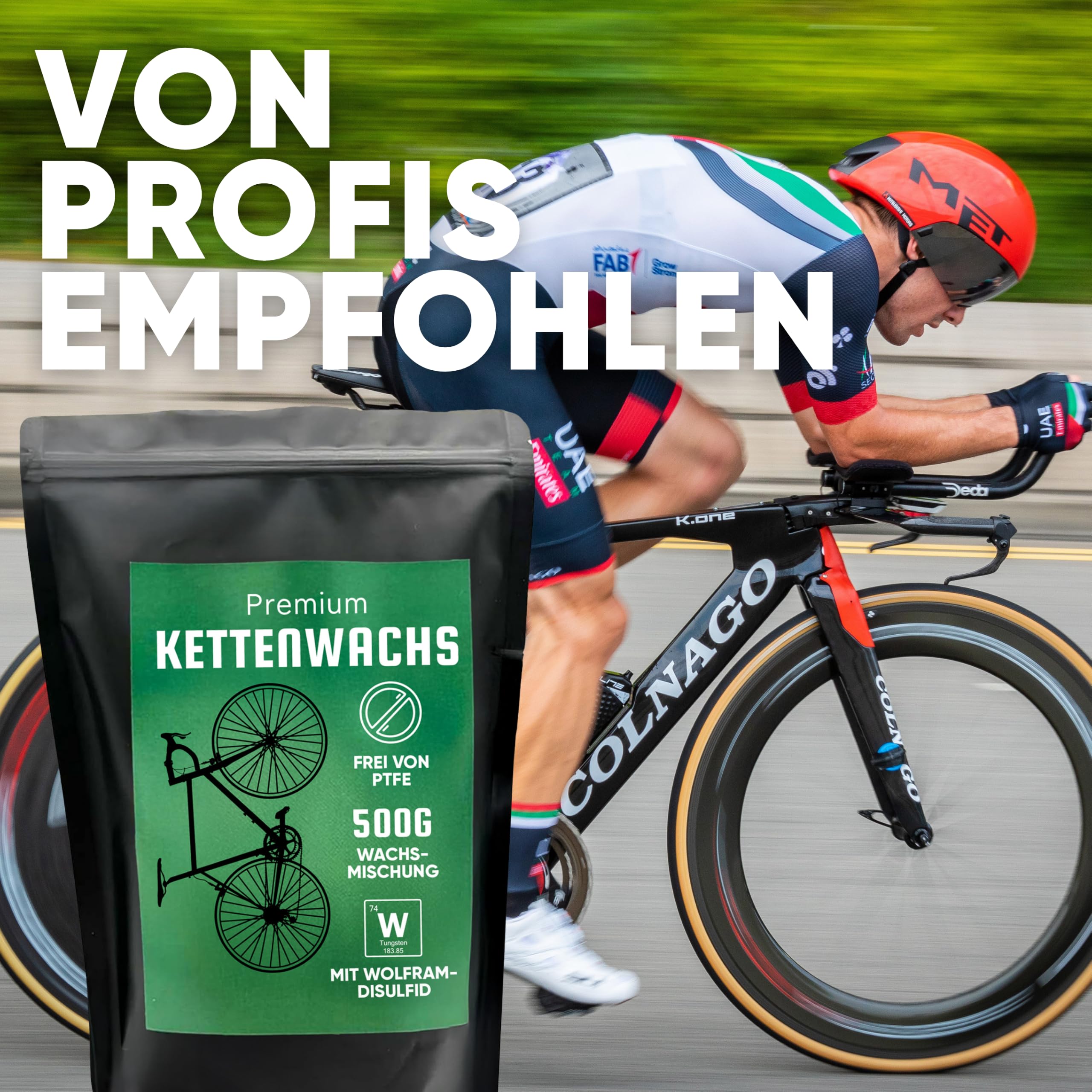 24SENDIT Ultimate Kettenwachs Set Heißwachs + Flüssigwachs + Entfetter | Komplettset für einfachen Umstieg auf Kettenwachs - für Rennrad, Gravel, MTB und E-Bike - einfache Anwendung, PTFE-frei