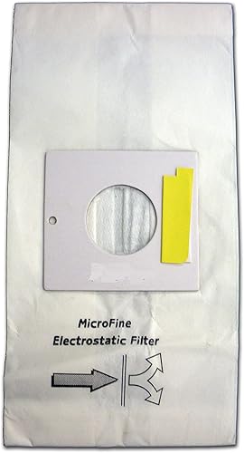 Miniatura 2 de EnviroCare Bolsas de vacío de microfiltración de repuesto diseñadas para adaptarse a recipientes Hoover tipo SR, paquete de 3