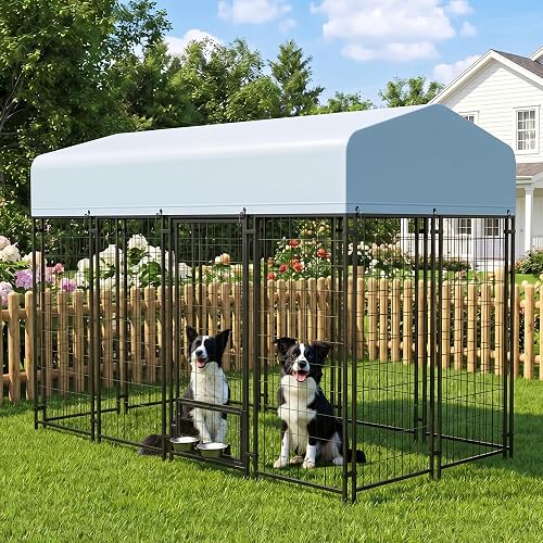 Swivel Feeder Dog Kennel