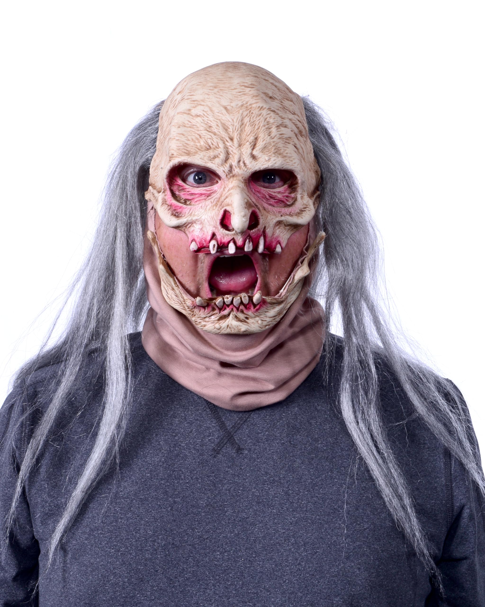 Amazon.com: Zagone Studios Grave Digger Moving Mouth Mask Novelty