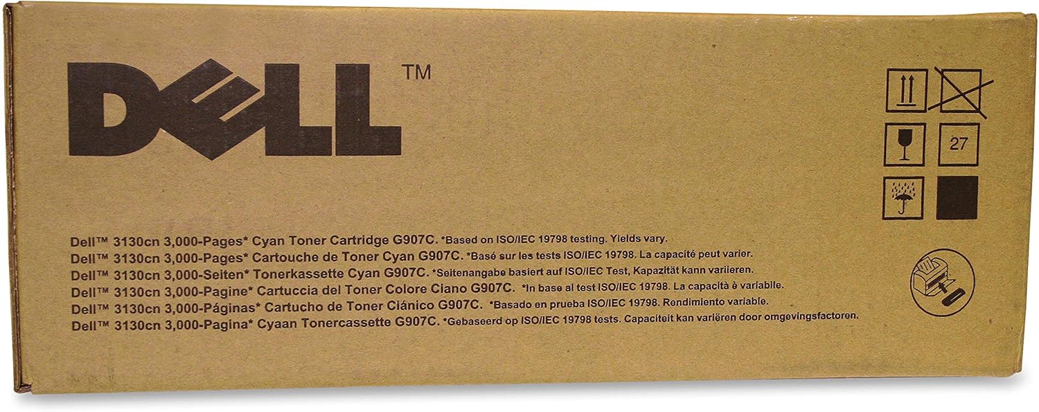 Dell Computer G907C Cyan Toner Cartridge 3130cn/3130cnd Laser Printers