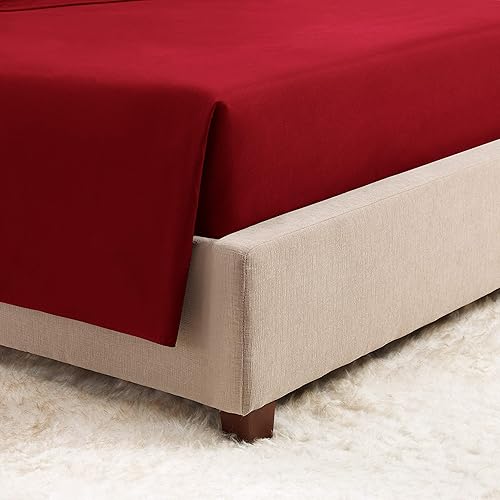 Miniatura 5 de Empyrean - Juego de sábanas de tamaño individual  3 piezas súper suaves  Juego de sábanas de microfibra de doble cepillado  Sábanas de hotel de lujo