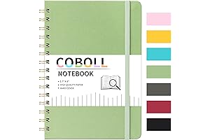 Notebook with Premium Features, Including an Elastic Band and Durable Binding