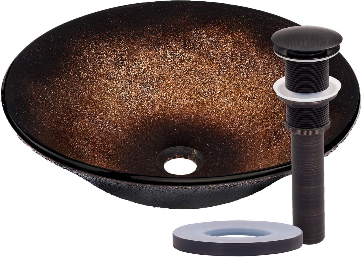 Novatto NOHP-G008ORB Sink, 1.5", Oil Rubbed Bronze