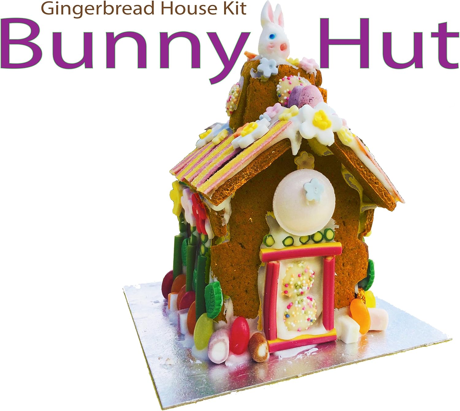 Bunny Hut Chocolate Biscuit Mini House Kit Home & Kitchen