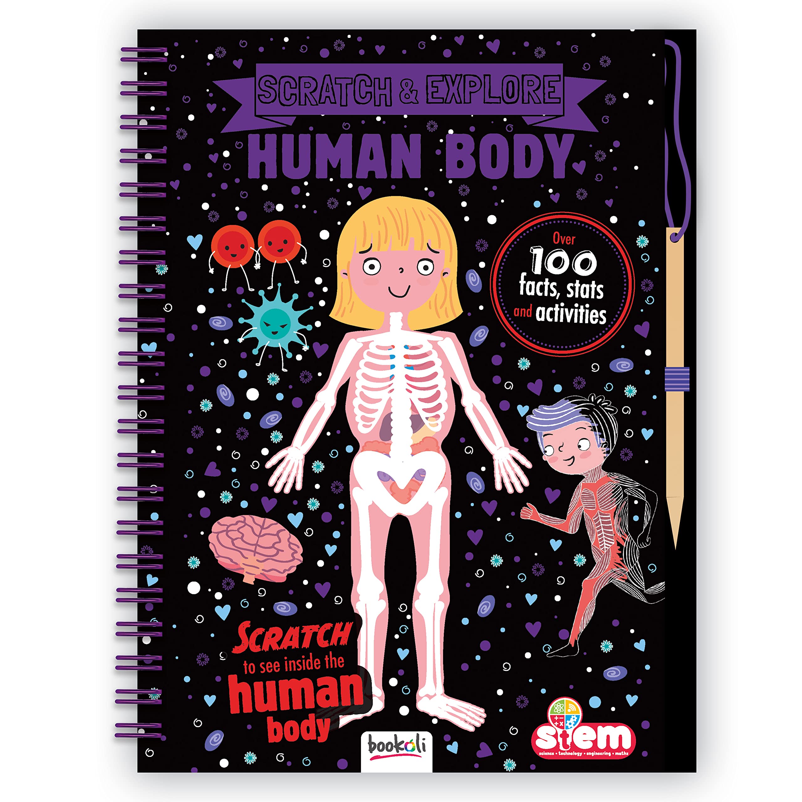 Scratch and Explore Human Body
