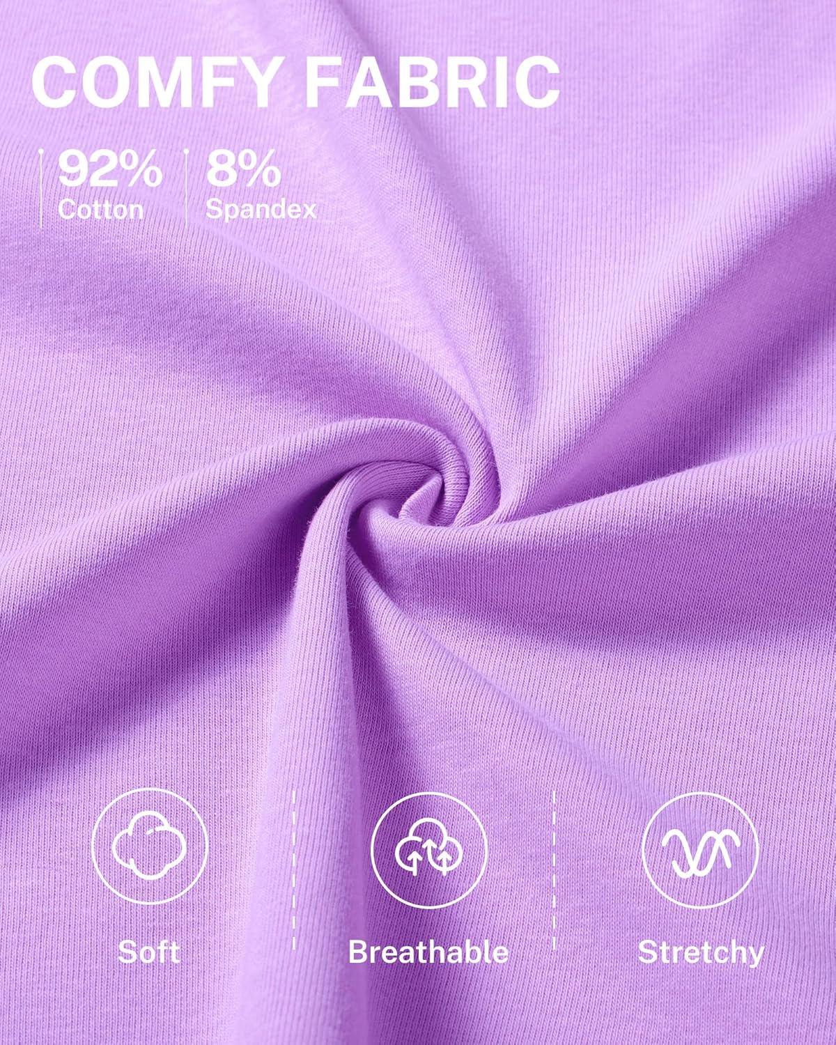 Girls Crop Tops Short Sleeve T-Shirts for Girl Crew Neck Basic Tee Size 7-14 Years - Image 7