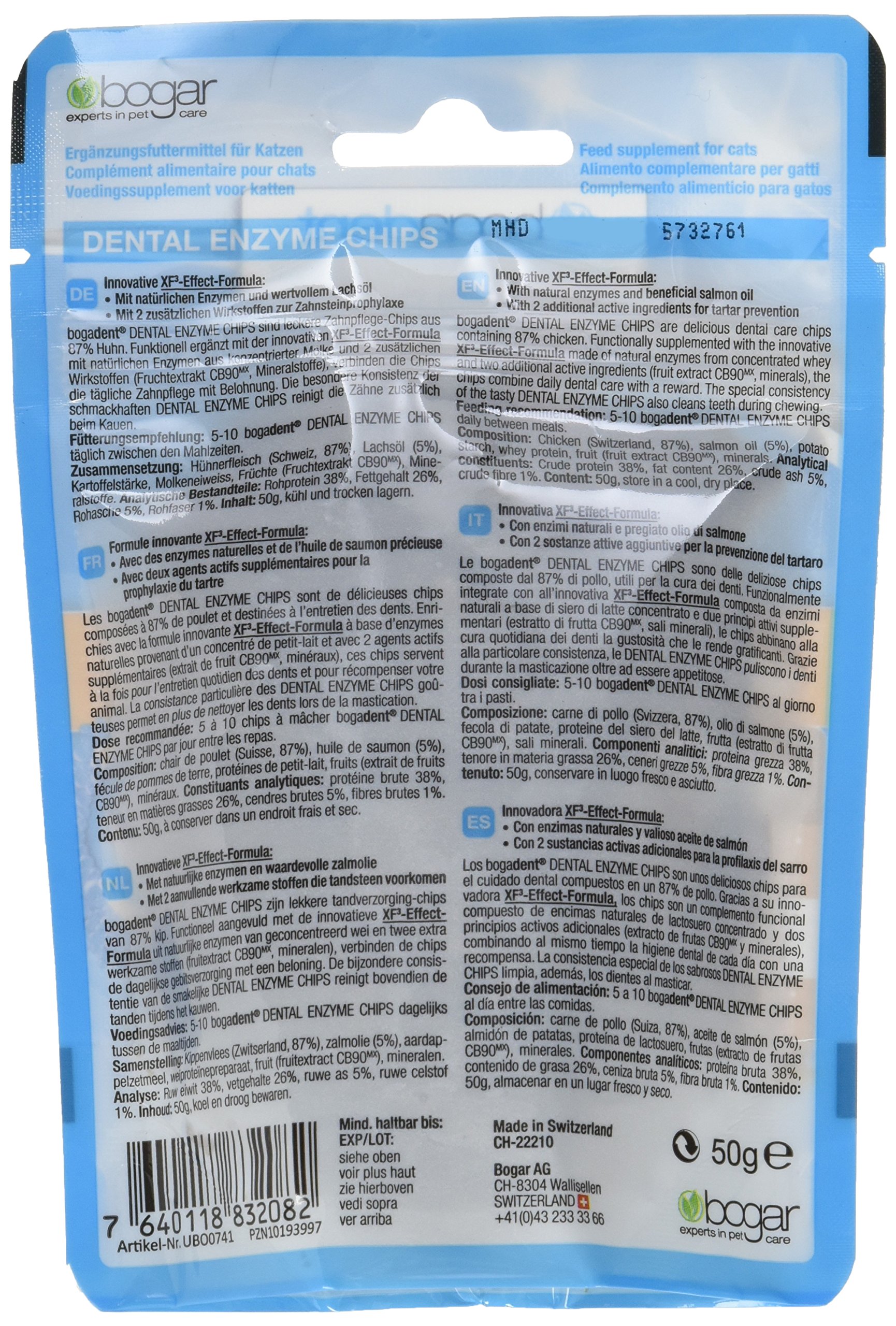 Bogadent Chipsy dentystyczne kot 50 g