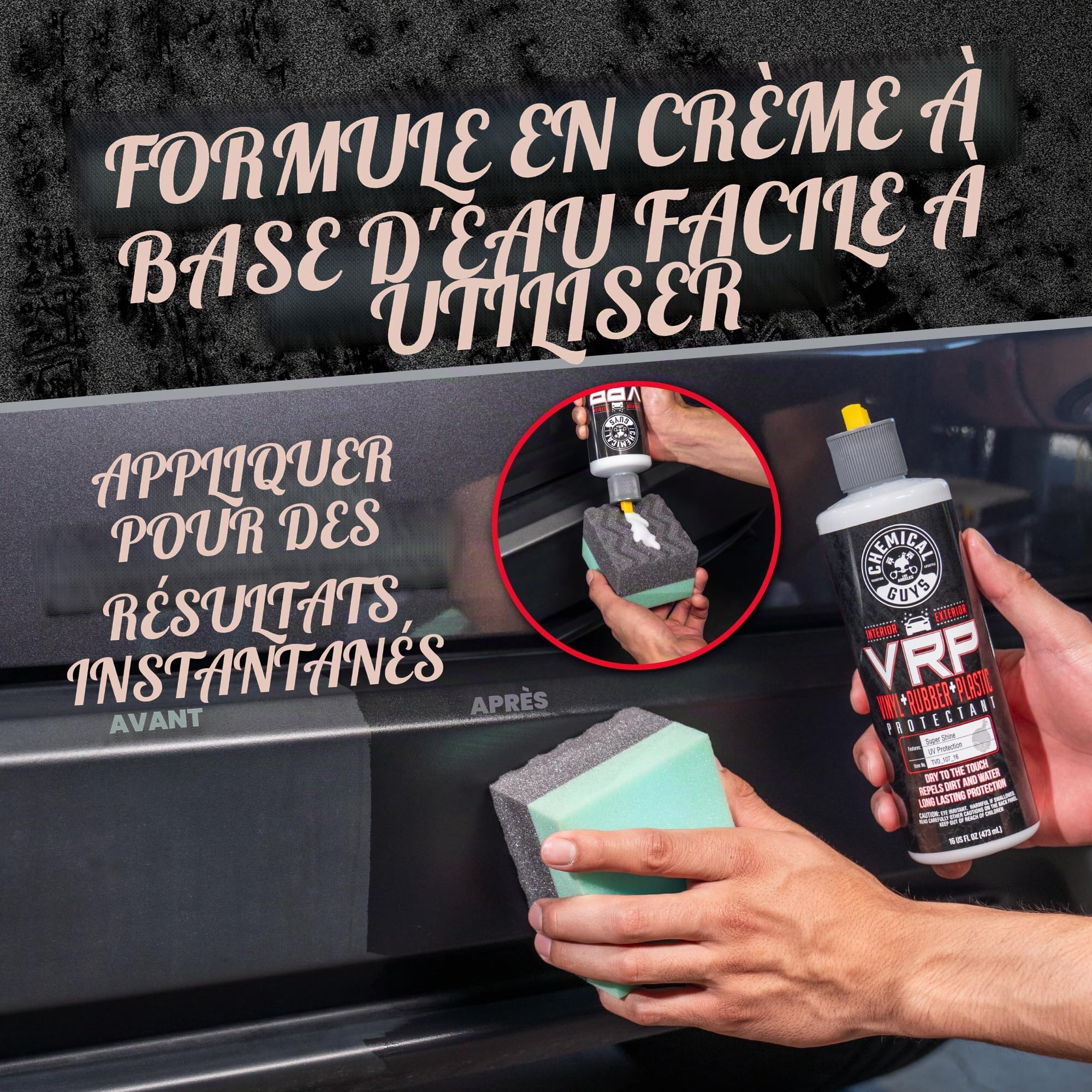 Chemical Guys V.R.P. Vinyl, Rubber, Plastic Shine & Protectant (473ml)