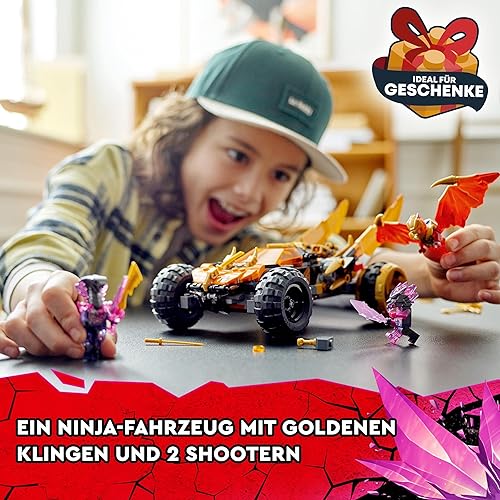 LEGO Ninjago Cole's Dragon Speedster 71769 — šoninis vaizdas