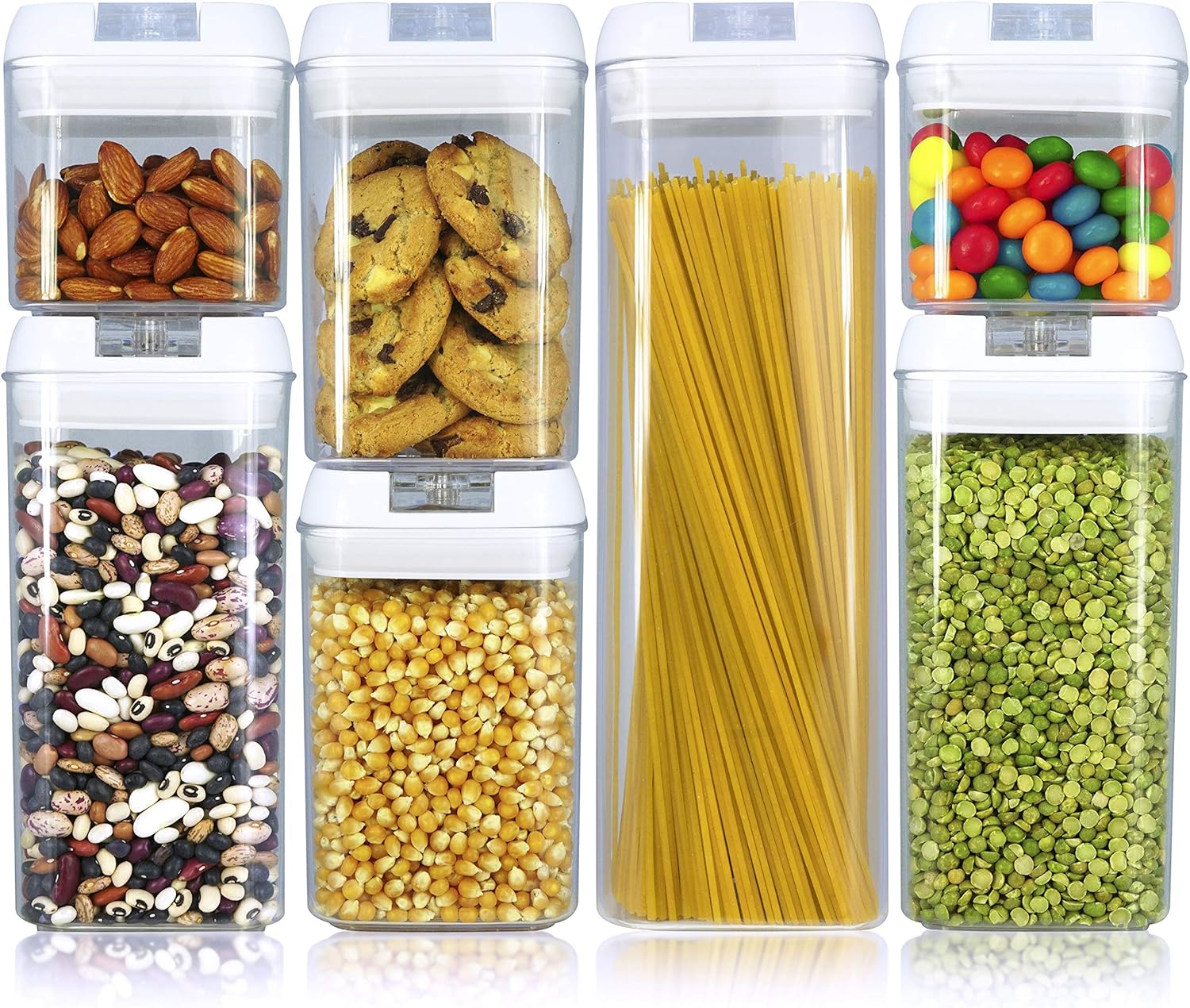 Balchy Airtight food storage container set, 7 pieces