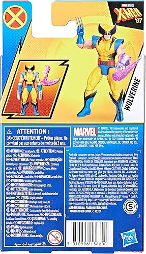 Miniatura 4 de Marvel Serie de Héroes Épicos X-Men Figura de Acción de Wolverine, Figuras de 4 Pulgadas