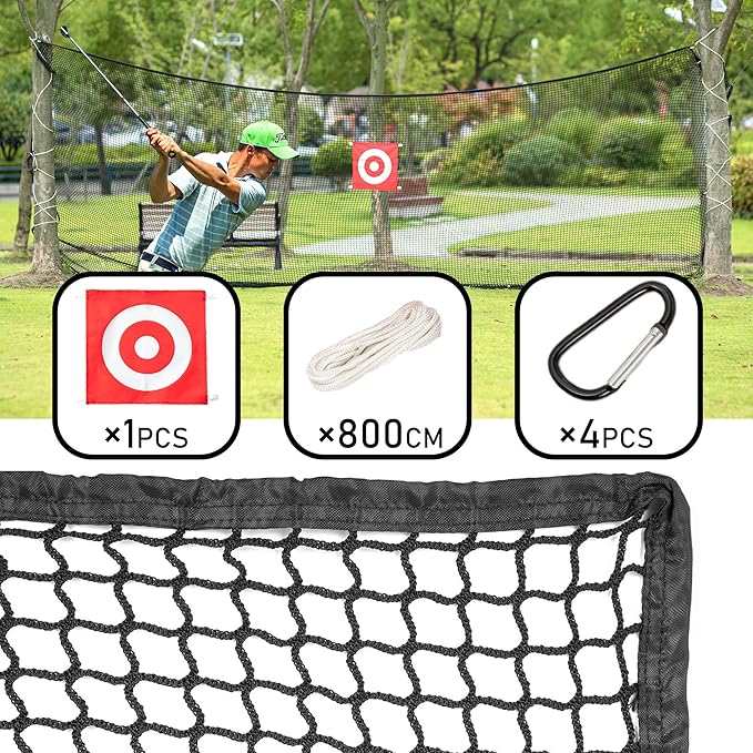 Golf Sports Practice Barrier Net Hitting Nets,Heavy Duty