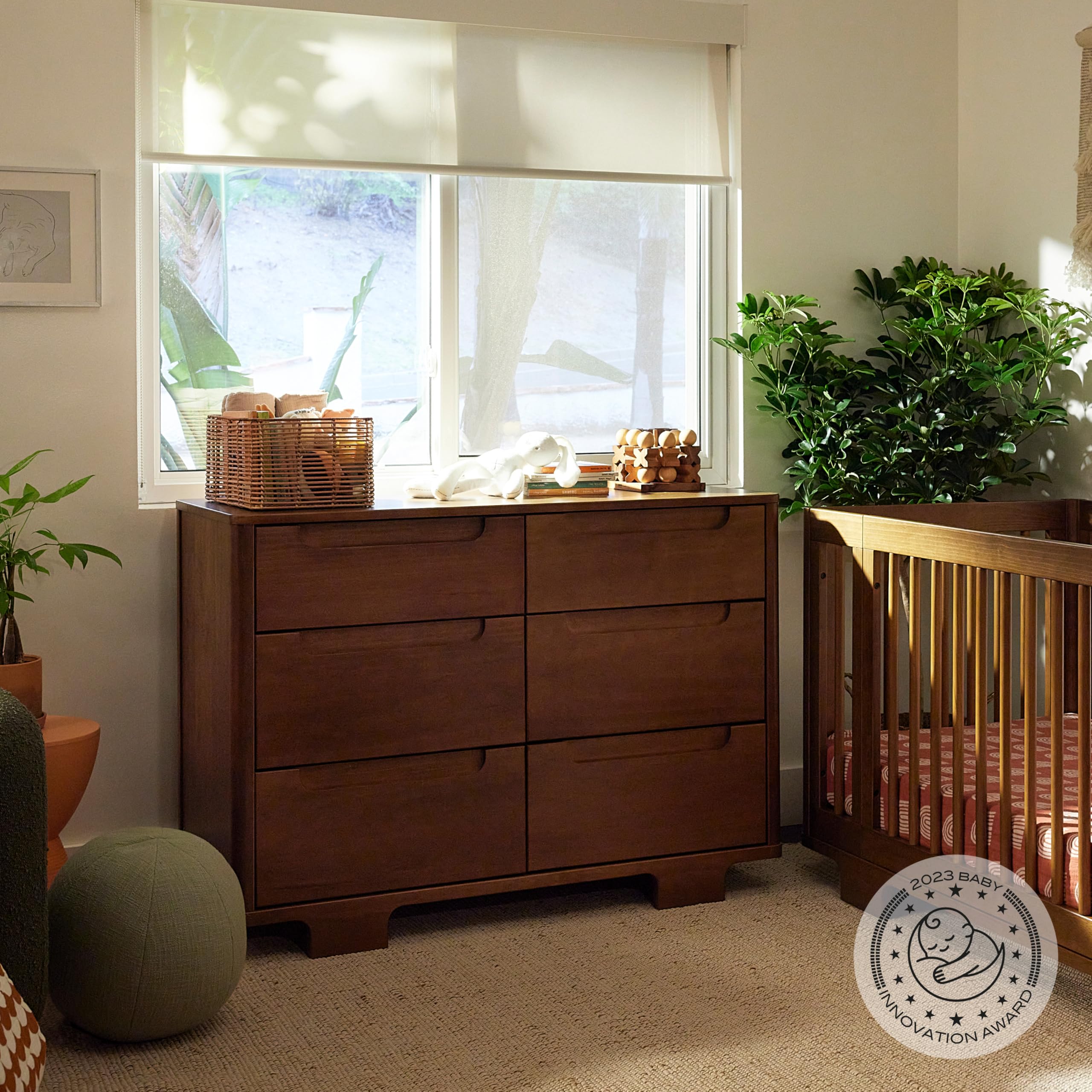 ✳︎Mamaレード✳︎ Babyletto Yuzu 6-Drawer Dresser, Natural Walnut : Amazon.co.uk