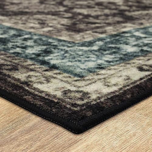 Miniatura 7 de Mohawk Home Worcester - Alfombra floral para dispersión del atardecer (2 x 3 pies)