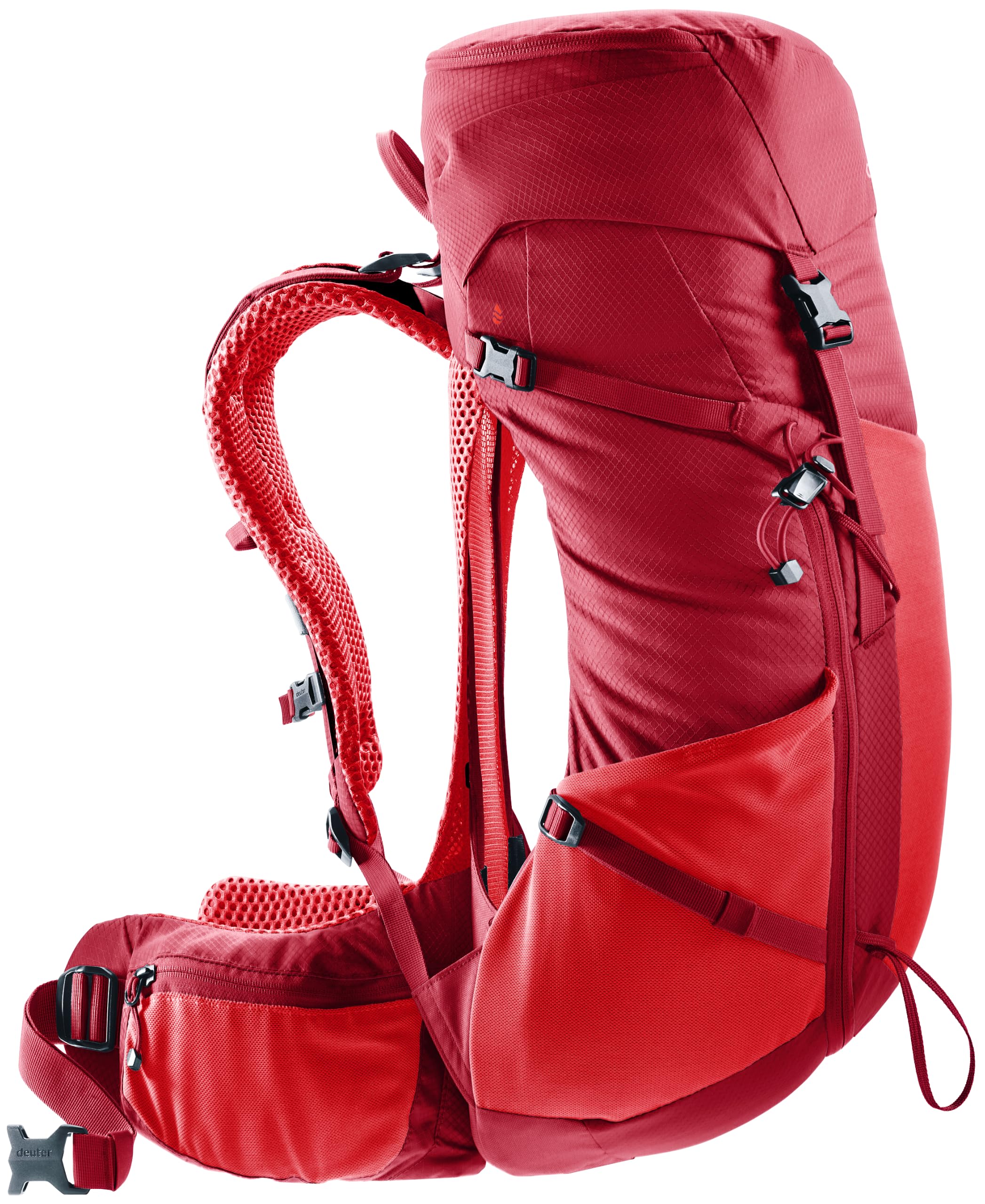 Deuter Futura 26 Mochila de senderismo con espalda de malla y funda para la lluvia