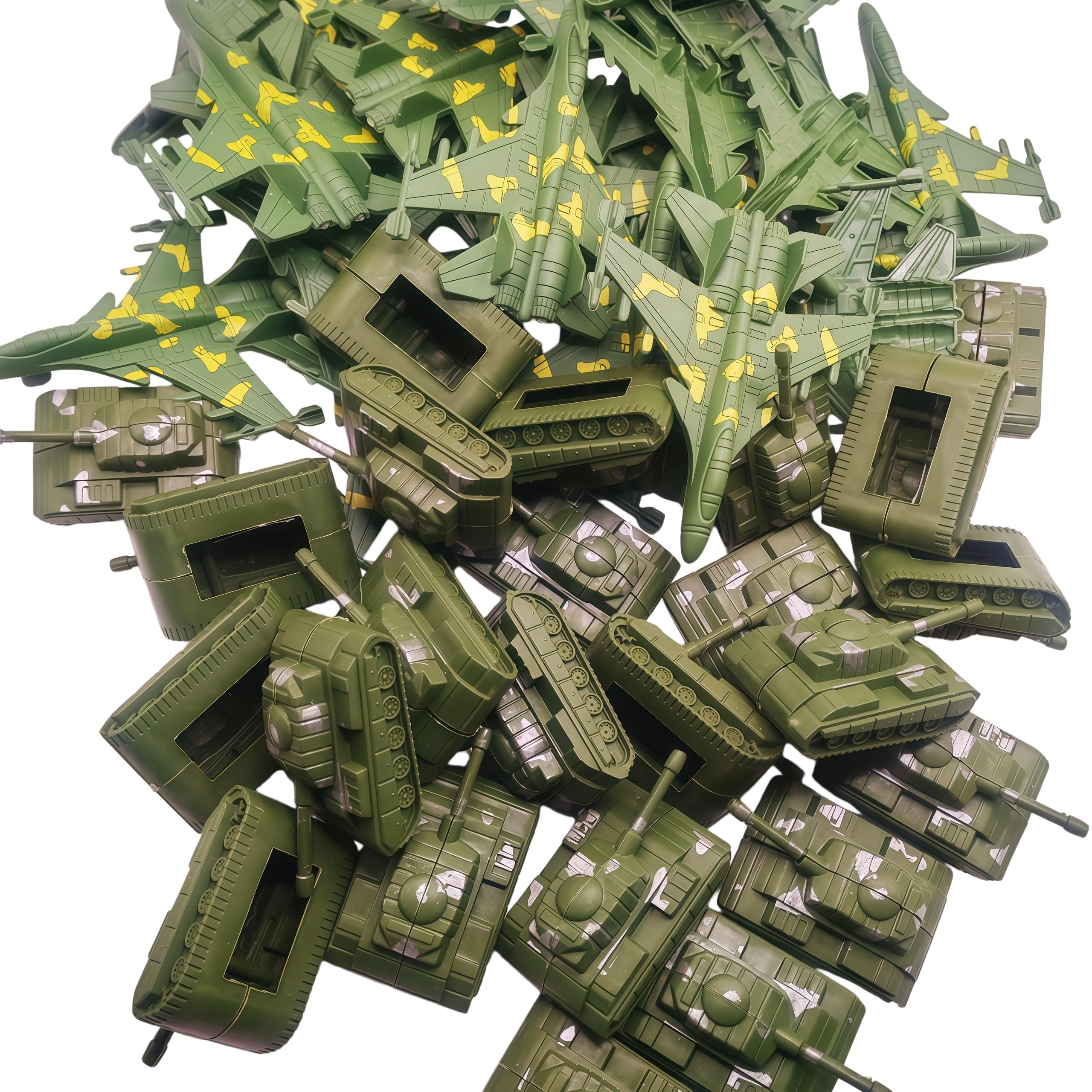 Amazon.co.jp: LicoSop 量産型 軍事 おもちゃ 多数セット 戦闘機