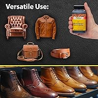 Vista 3 de Fiebing's Acrylic Resolene (4 onzas, negro) - Acabado protector de cuero acrílico - Capa superior flexible y resistente al agua para botas teñidas