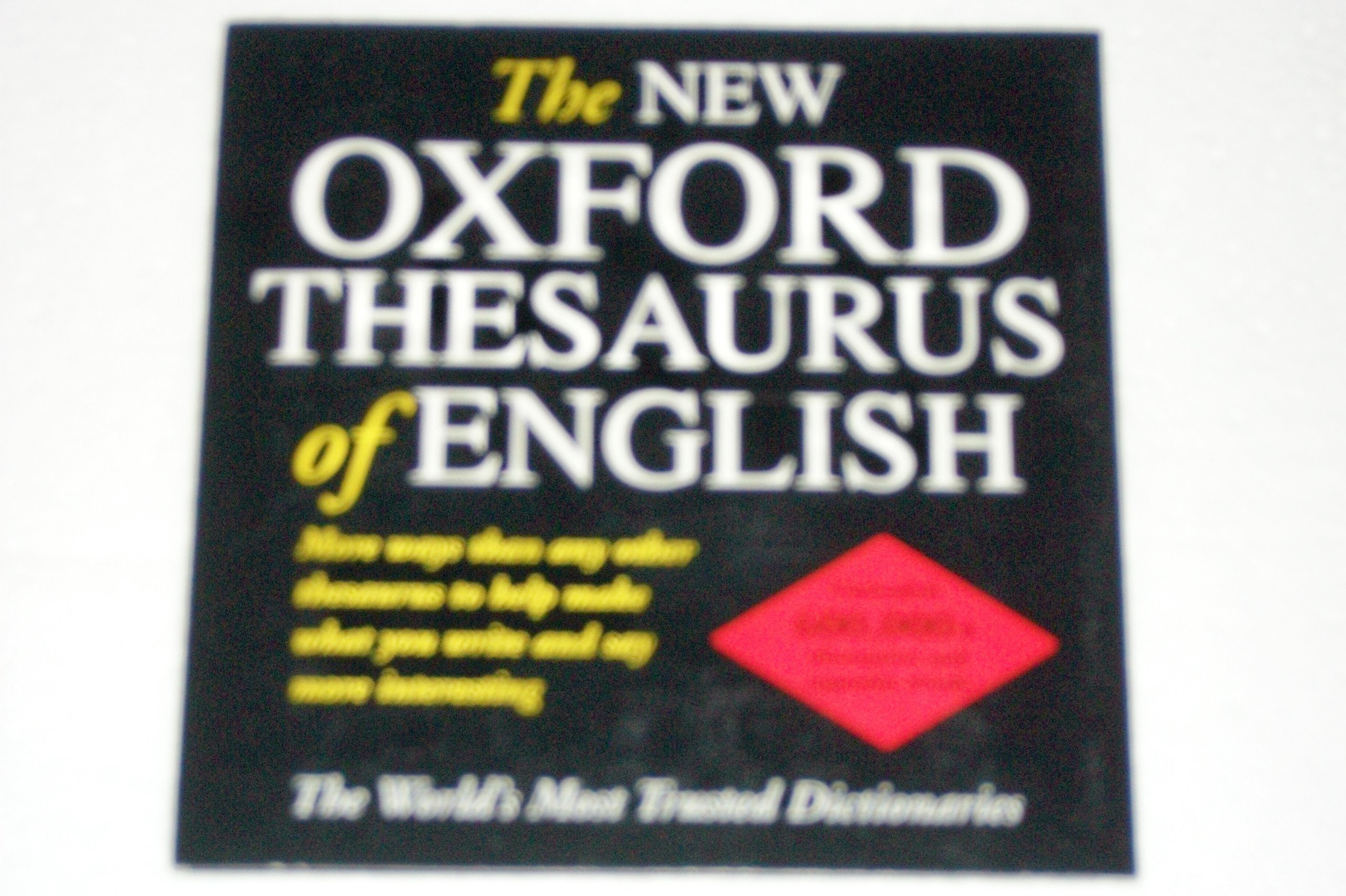 Oxford Thesaurus of English