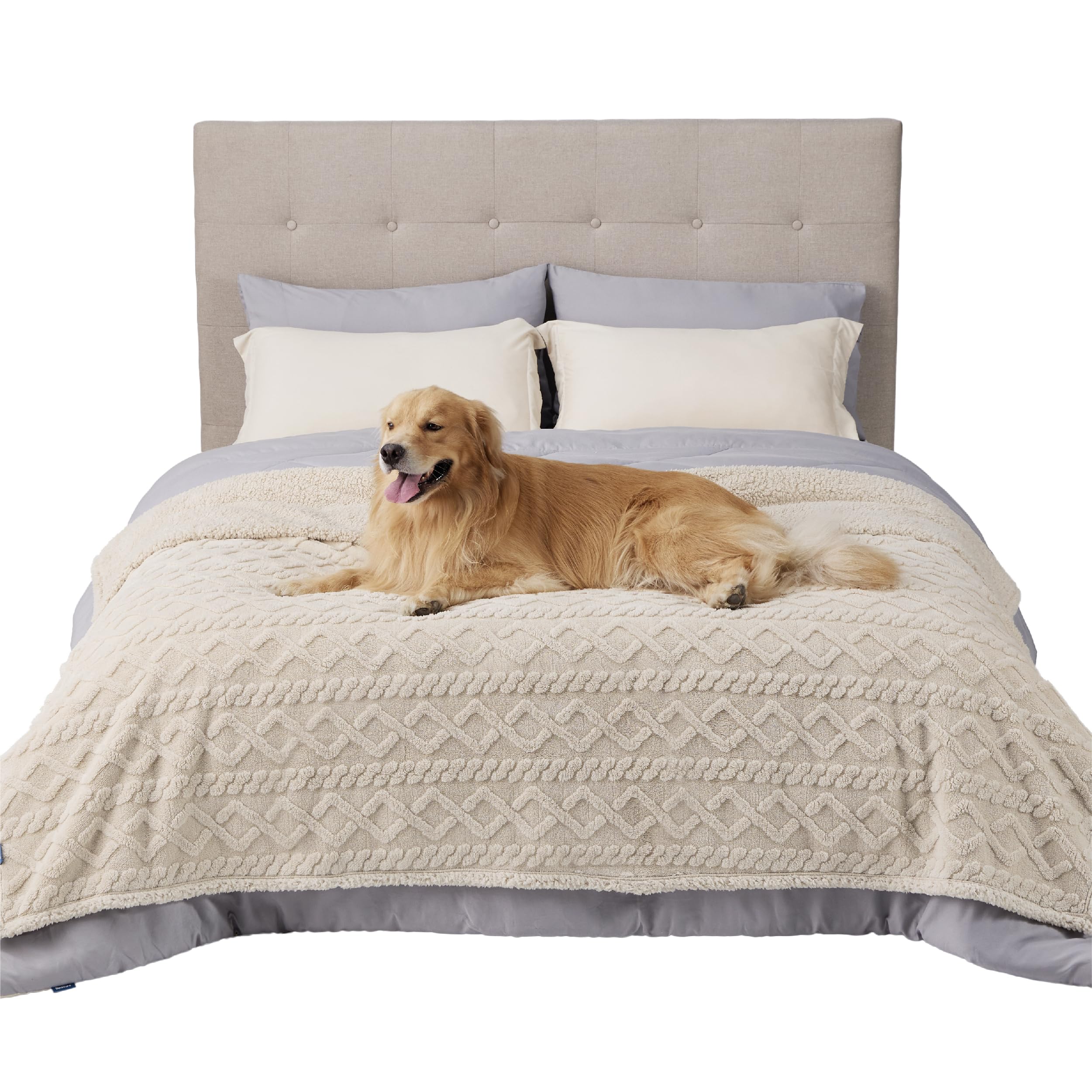 Bedsure Waterproof Dog Blanket for Bed