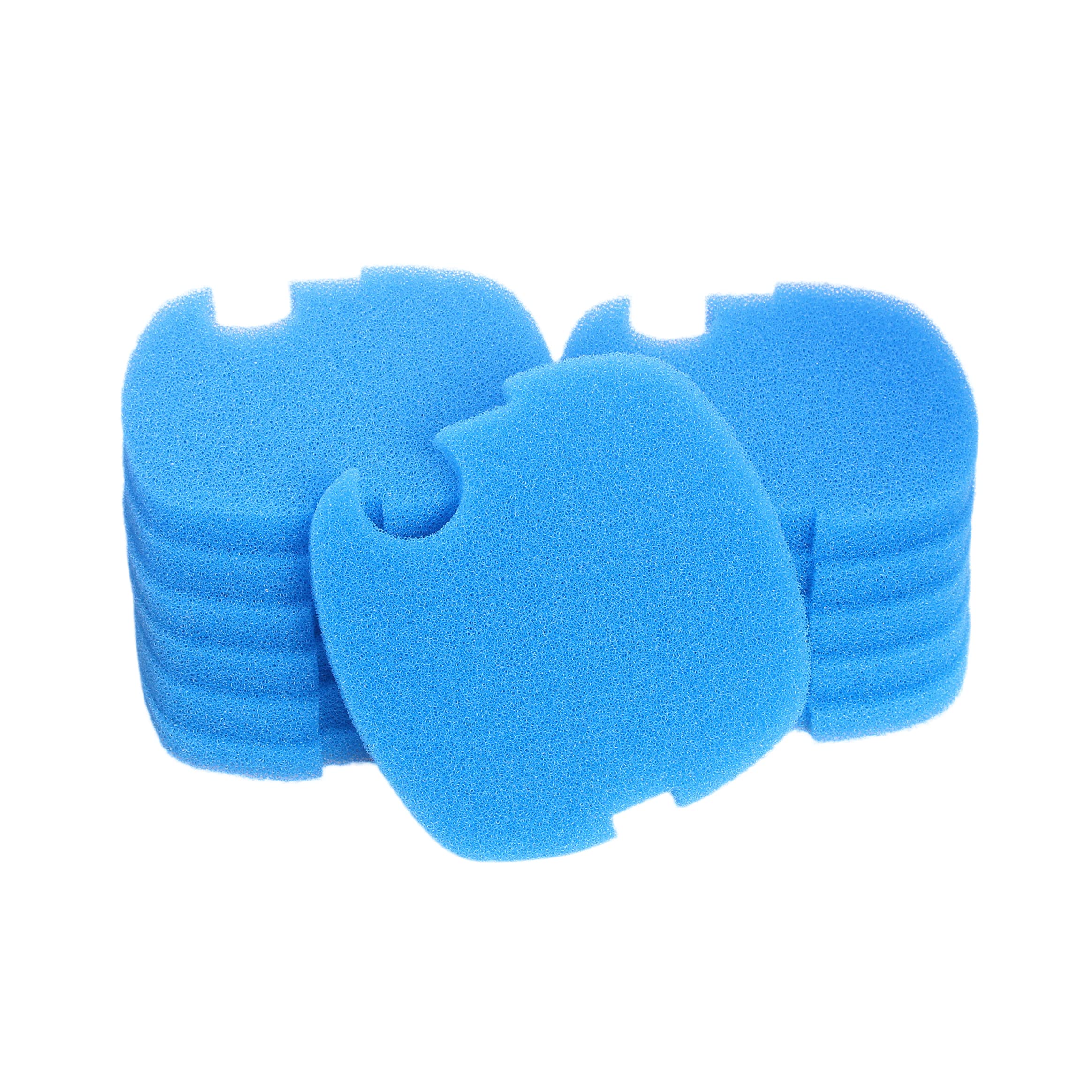 INGVIEE Pack of 12 Compatible Blue Coarse Foam Filter Sponge Fit for All Pond Solutions 1400EF and 1400EF+ — image 1