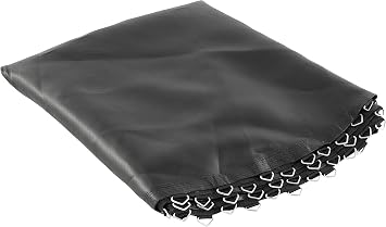 Upper Bounce Replacement Trampoline Jumping Mat, Pad Only, Fits Rectangular Frames, Uses 7" Springs and V-Hooks, Supports Up to 500 Lbs