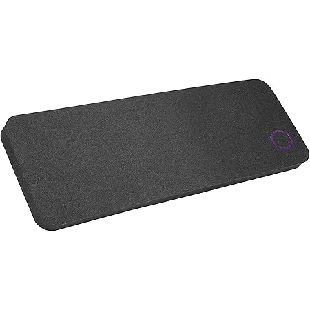 Cooler Master WR510 Wrist Rest Compact 60% Low Profile Size for Mechanical Keyboard with Low-Friction Surface, Anti-Slip Base, Splash-Resistant Surface, Ergonomic (WR-510-CRCC1)