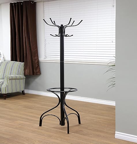 Miniatura 4 de Frenchi Furniture perchero de metal color negro