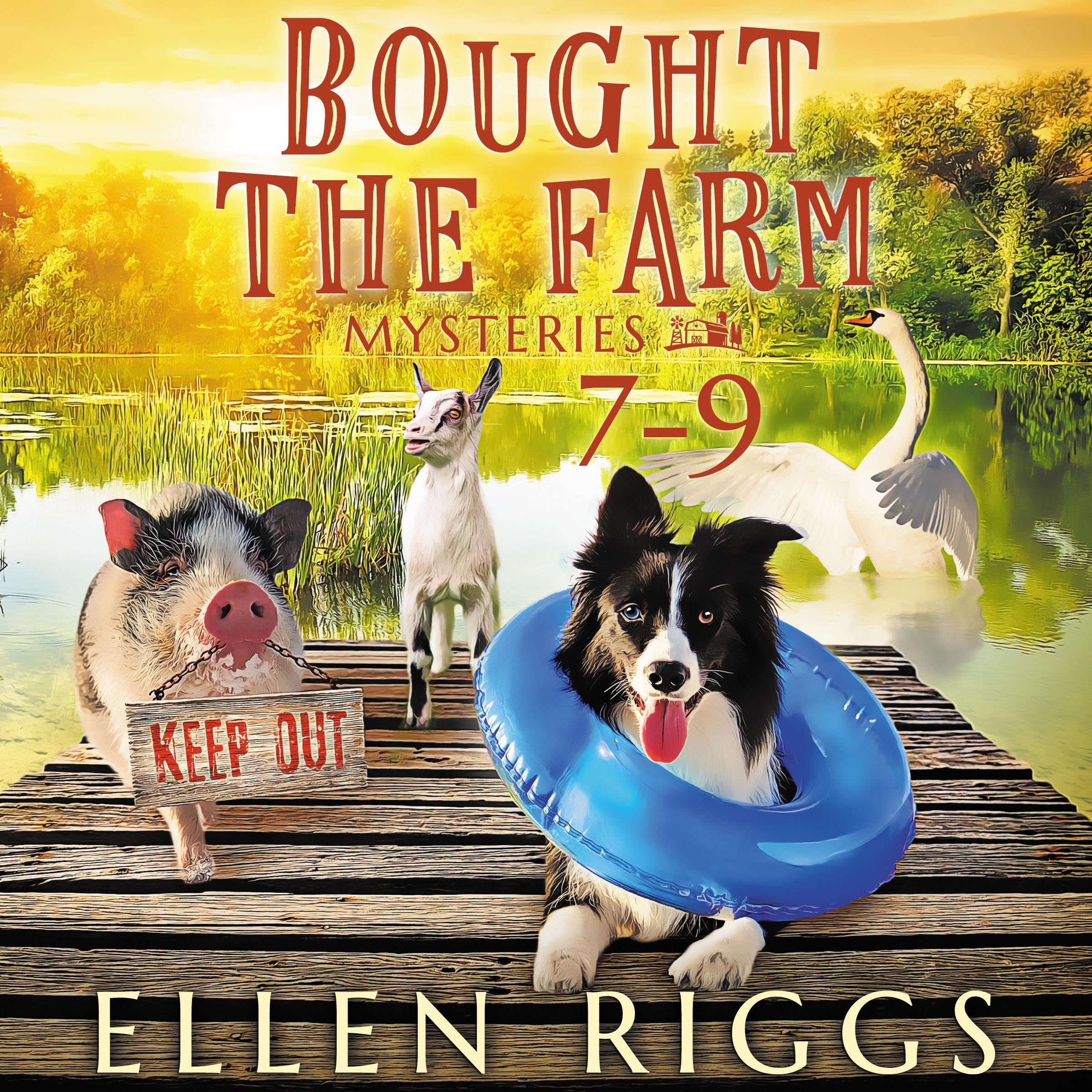 Bought the Farm Mysteries, Books 7-9