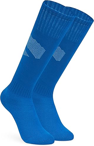 CityComfort Calcetines de Deporte para Niños, Medias de Fútbol Largas Niños, Cal