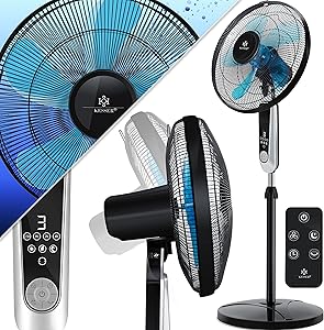 Ventilatore a piantana con telecomando thumbnail classifica