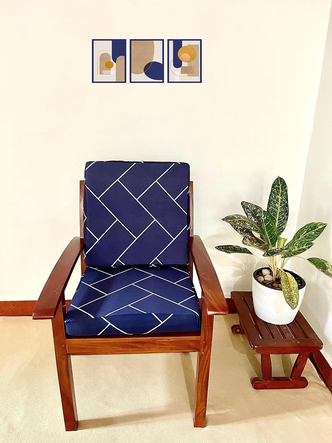 PENTHOOM Sofa Seat Cover, Pack of 6 Sofa Protector Cover, Stretchable