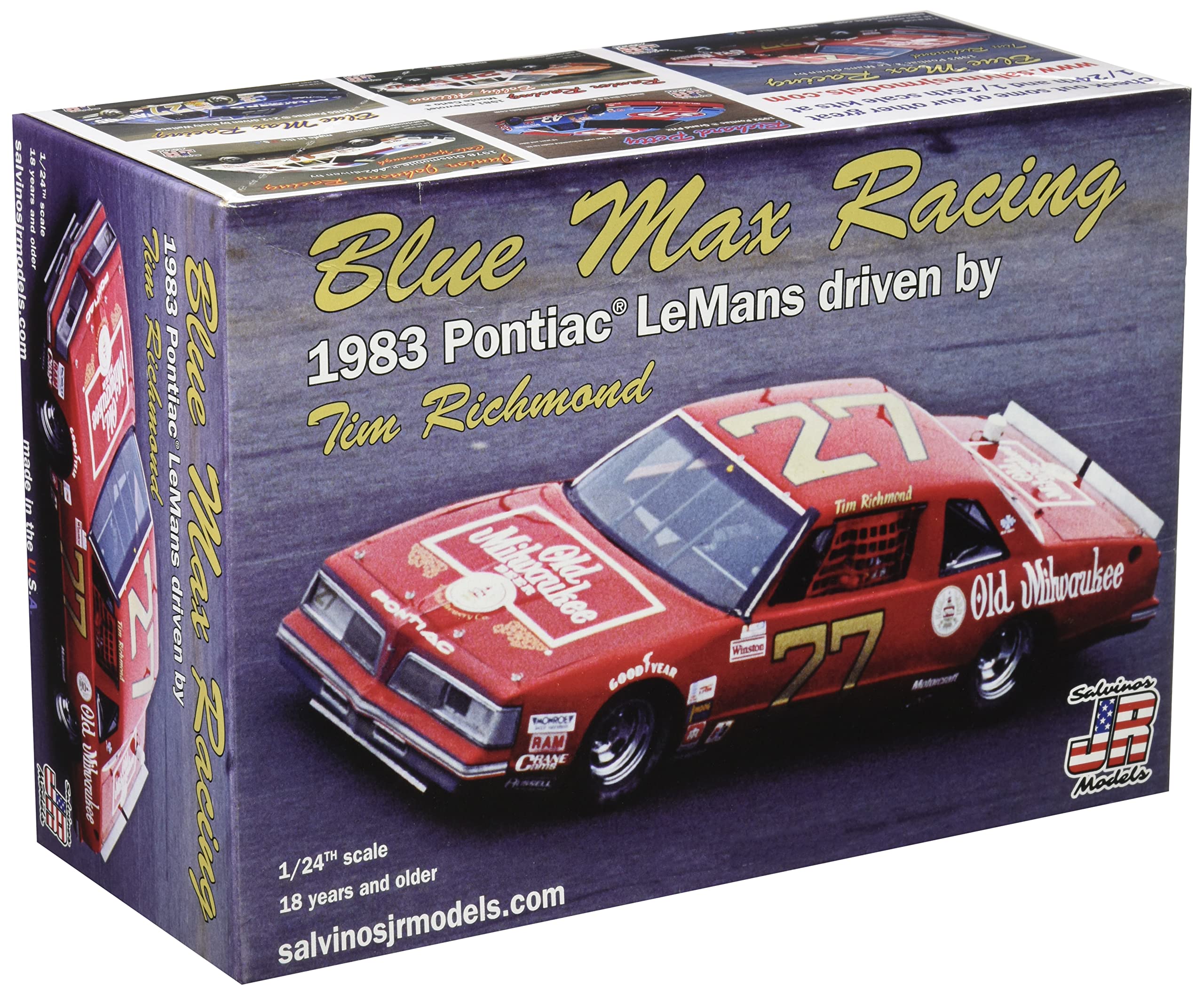 ナスカーのプラモデル8箱 モノグラム(1/24)とAMT(1/25)